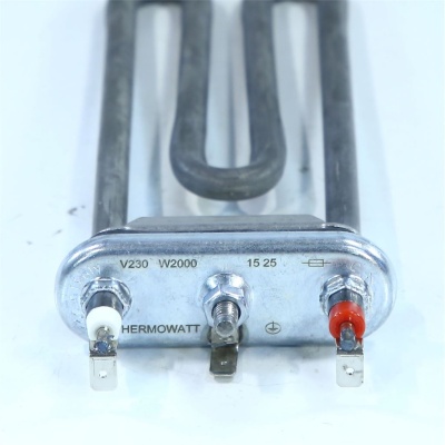 *Washing machine heater 2000W straight hole for Temerature regulation sensor L175mm TW photo 2460236