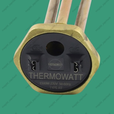 ТЭН водонагревателя 2000W 220V 1 1/4" Ø42мм анод M6 L290мм RDT медь THERMOWATT photo 2434651