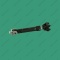 Shock absorber 120N L165-260mm round support+pins WHIRLPOOL 481246648088 photo 1 - 