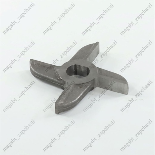 Industrial meat grinder knife MIM-600 D93.5mm 16.3x20mm oval without flange Industrial meat grinder knife MIM-600 D93.5mm 16.3x20mm oval without flange