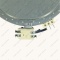 *Glass-ceramic surface burner 2100/700W Ш230mm two-zone WHIRLPOOL 481231018895 photo 4 - 