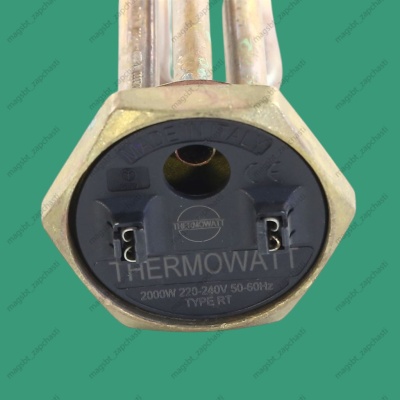 ТЭН водонагревателя 2000W 220V 1 1/4" Ø42мм анод M6 RCT медь L200/260мм THERMOWATT photo 2406852 ТЭН водонагревателя 2000W 220V 1 1/4" Ø42мм анод M6 RCT медь L200/260мм THERMOWATT photo 2406852