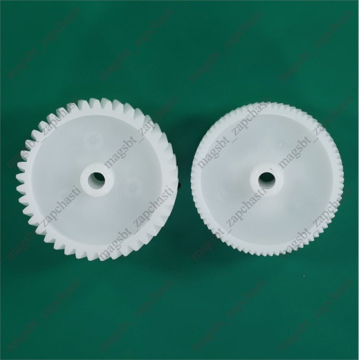 Шестеренка мясорубки BINATONE D66/23мм h32мм z41/9 D63/32мм h28мм z74/19 к-кт 2шт фото 3 - Шестеренка мясорубки BINATONE D66/23мм h32мм z41/9 D63/32мм h28мм z74/19 к-кт 2шт фото 3 -
