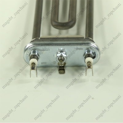 ТЭН стиральной машины 1950W прямой без отверст ДРТ L235мм TW INDESIT 275764 photo 2435958