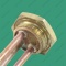 13762_2 Heating element in/n 2000W 220V RDT U TW3 11/4 (42mm) L290mm THERMOWATT /copper/ photo 3 -