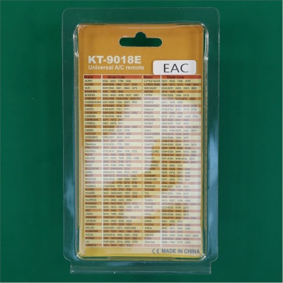 Пульт кондиционера KT-9018Е (4000 в 1) photo 2400807 Пульт кондиционера KT-9018Е (4000 в 1) photo 2400807