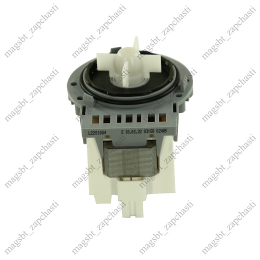 Washing Machine pump Askoll 3 pins 40W chip back copper with thermal protection 292347 RS0798 M325 photo 3 - 