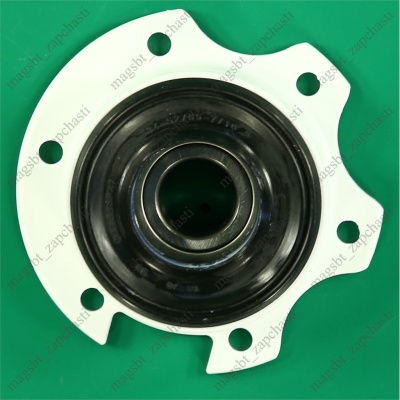 Суппорт(опора) INDESIT Cod 075 87966 пласт 6 болт подш 6204 сальник 34х52/65х7/10.5 оригинал photo 2432324