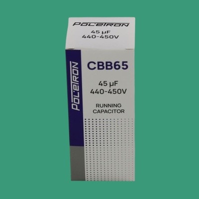 Конденсатор CBB65 45 мкф 440-450V металл photo 2394443 Конденсатор CBB65 45 мкф 440-450V металл photo 2394443