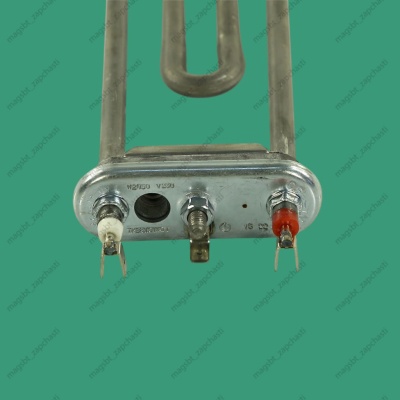 ТЭН стиральной машины 2050W прямой отверст ДРТ L235мм TW WHIRLPOOL 481225928703 photo 2436107