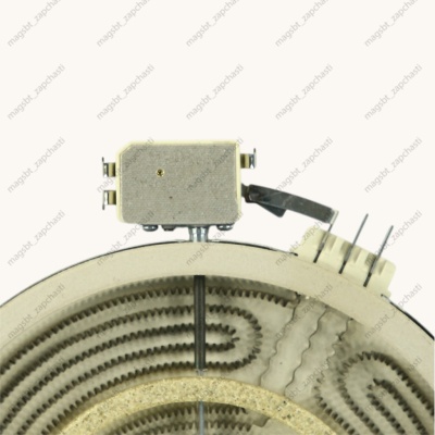 *Glass-ceramic surface burner 2100/700W Ш230mm two-zone WHIRLPOOL 481231018895 analog photo 2264398