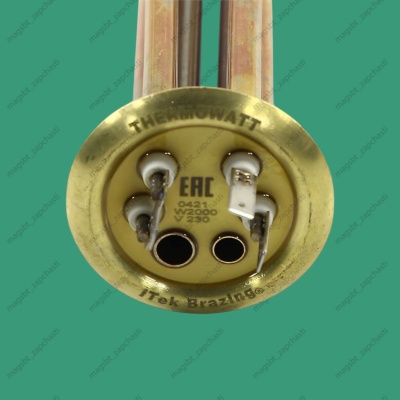 *Waterheater heating element 2000W 230V Ш65mm anode M4 L310mm RF copper THERMOWATT THERMEX 066052 photo 2383055 *Waterheater heating element 2000W 230V Ш65mm anode M4 L310mm RF copper THERMOWATT THERMEX 066052 photo 2383055