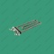 14804_2 Heating element 1600W straight hole DRT L171mm LG AEG33121513 BACKER photo 3 -