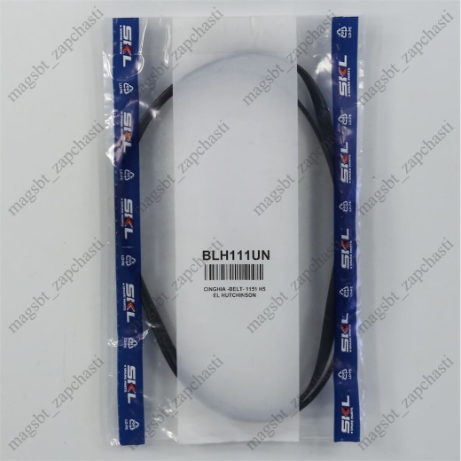 Washing Machine Belt 1151 H5 PHE Hutchinson (FAGOR 55X3861 narrow) photo 4 - 