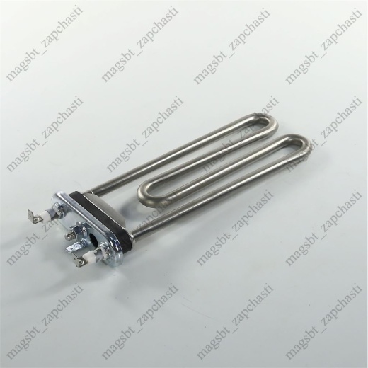 Tubular heating element of washing machine 1900W straight with a hole for temperature sensor L190mm FARBEI 