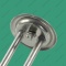 16811_2 * Heating element in / N 700W 220v Ш64mm anode M4 L250mm RF stainless THERMOWATT THERMEX 3170452 photo 3 -