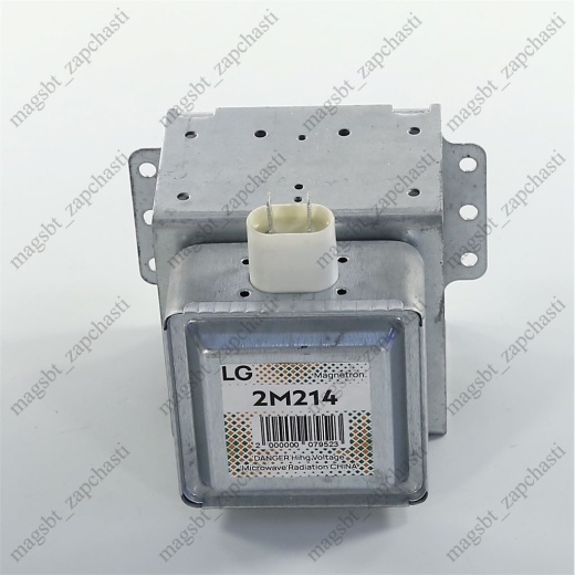 *Magnetron LG 900W 6 plates 6 holes 2M214-15/240/39 connector perpendicular 