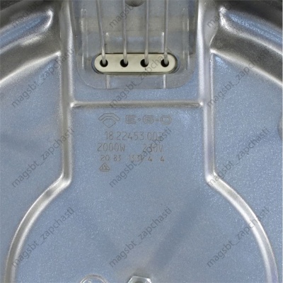 Конфорка электроплиты 2000W Ø220мм с ободом EGO 12.22453.002 12.22453.199 18.22453.002 photo 2394827 Конфорка электроплиты 2000W Ø220мм с ободом EGO 12.22453.002 12.22453.199 18.22453.002 photo 2394827