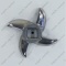 21351_2 Meat grinder knife SALVATOR 22 D73mm 12x12mm square photo 3 -