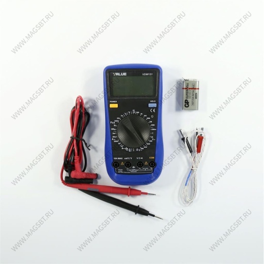 Digital Multimeter VALUE VDM 151 Digital Multimeter VALUE VDM 151
