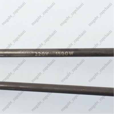 Heating element for industrial burner 1500W straight L310mm photo 2269689 Heating element for industrial burner 1500W straight L310mm photo 2269689
