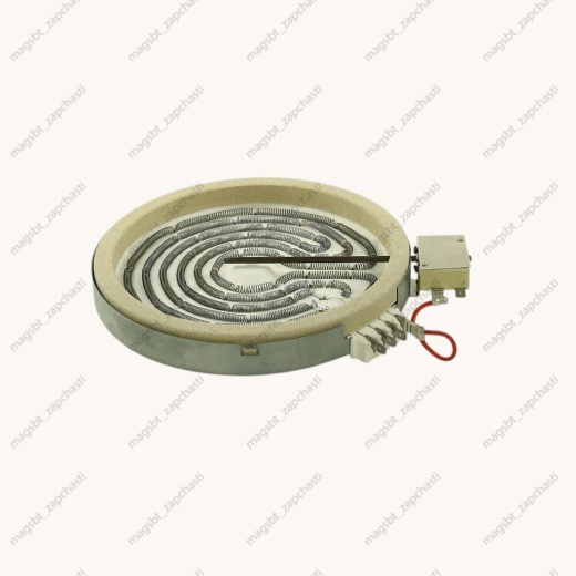 *Glass ceramic hob 1800w Ø200mm 4-way 