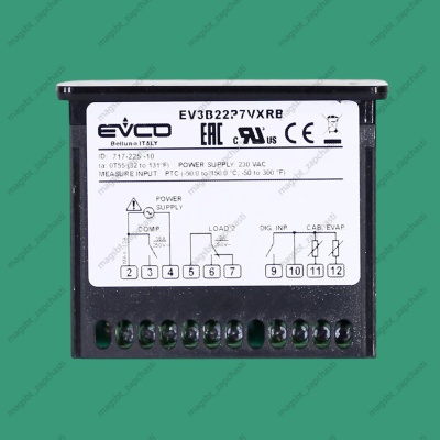 Блок управления EVCO 2 датчика EV3B22P7VX BB photo 2197518