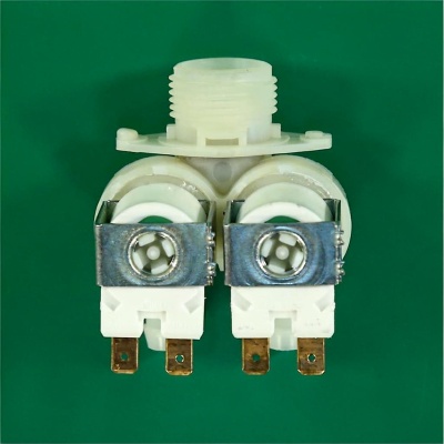 *Washing machine solenoid inlet valve 2 180° Ø12 mm terminals 220 V Atlant photo 2496301 *Washing machine solenoid inlet valve 2 180° Ø12 mm terminals 220 V Atlant photo 2496301