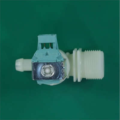 *Washing machine solenoid inlet valve 1 180° Ø12 mm chip plug 220 V Zanussi photo 2496195 *Washing machine solenoid inlet valve 1 180° Ø12 mm chip plug 220 V Zanussi photo 2496195