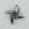 21072_2 Meat grinder knife PANASONIC D61.5mm 12x12mm big square PS006 MK-G 1800 photo 3 -
