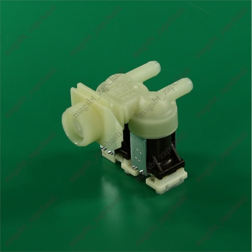 *Electromagnetic filling valve of washing machine 2 180˚ Ø10 mm chip left side 220V Robertshaw 