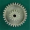 Meat grinder gear ERISSON, SATURN, ROLSEN, VITEK, LADOMIR Ø65/28mm h35mm z31/15 straight/straight photo 3 - 