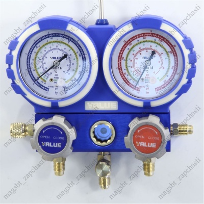 Manifold 2 valve R22/R134a/R404A/R407C VALUE VMG-2-R22-B-03 F photo 2284997