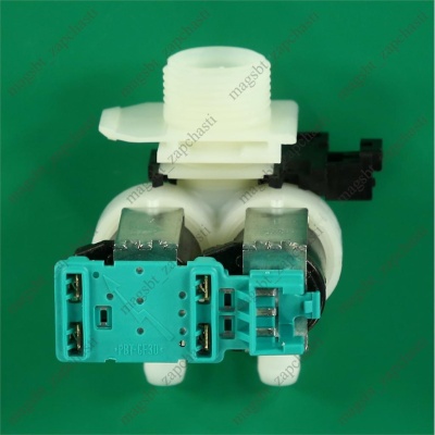 КЭН стиральной машины 2 180˚ Ø10 мм фишка справа 220V Bosch Siemens с расходомером photo 2395645 КЭН стиральной машины 2 180˚ Ø10 мм фишка справа 220V Bosch Siemens с расходомером photo 2395645
