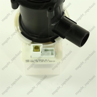 Насос стиральной машины с улиткой Copreci 4 защ 30W фишка вперед KEBS111 / 049 Bosch Siemens 144192 photo 2398303 Насос стиральной машины с улиткой Copreci 4 защ 30W фишка вперед KEBS111 / 049 Bosch Siemens 144192 photo 2398303