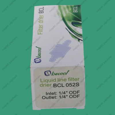 Фильтр-осушитель металл BECOOL BCL052S пайка Ø1/4" photo 2409854 Фильтр-осушитель металл BECOOL BCL052S пайка Ø1/4" photo 2409854