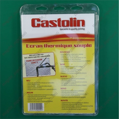 Fireproof mat/heat-protective screen XUPER THERMIQUE SOUPLE pack 1 pc 200x280 mm photo 2420586