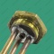 *Water heater heating element 3000 W 220 V 1 1/4" Ø42 mm anode M6 L280 mm copper RECO photo 3 - 