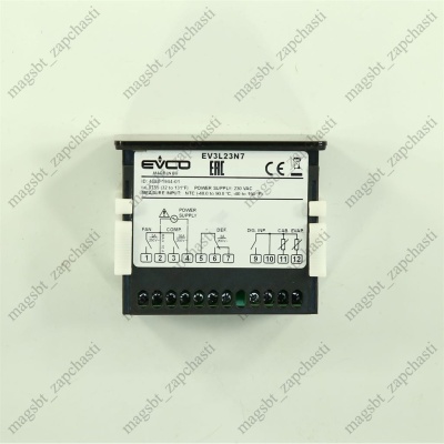 Блок управления EVCO 2 датчика 3 реле 16A EV3L23N7 (974) photo 2416414 Блок управления EVCO 2 датчика 3 реле 16A EV3L23N7 (974) photo 2416414