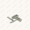 *Meat grinder knife BRAUN diameter 48 mm 10x10 mm square G1300K type 4195 BR001 VS003 PS001 photo 1 - 