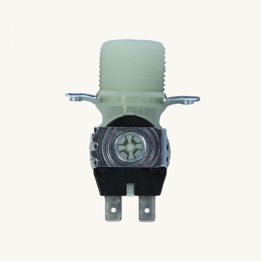 *Washing machine solenoid inlet valve 1 90° Ø12 mm terminals 220 V VS1001 photo 2 - 