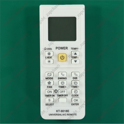 Air conditioning remote KT-9018E (4000 codes) photo 2266761 Air conditioning remote KT-9018E (4000 codes) photo 2266761