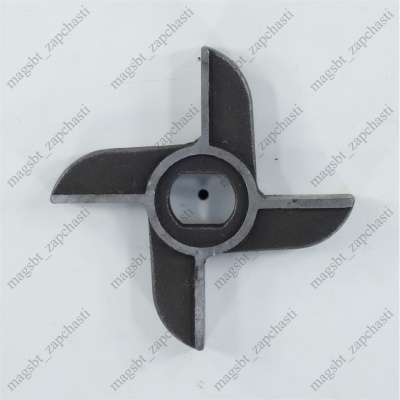 Meat grinder knife MIM-600 D93mm oval 19mm 2-sided photo 2284016 Meat grinder knife MIM-600 D93mm oval 19mm 2-sided photo 2284016