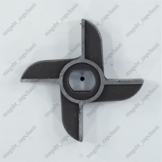 Meat grinder knife MIM-600 D93mm oval 19mm 2-sided photo 2 - Meat grinder knife MIM-600 D93mm oval 19mm 2-sided photo 2 -