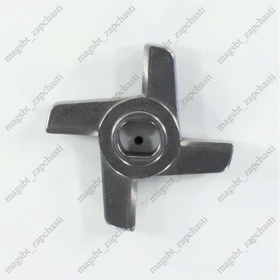 Нож мясорубки D82мм 13,2x15,7мм овал 2-х сторонний HM-22A photo 2398516