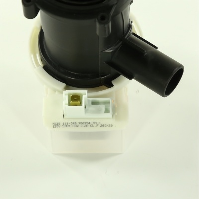 *Washing machine pump assambly Copreci 4 latches 30 W chip forward KEBS111 / 049 Bosch Siemens 144192 photo 2450284