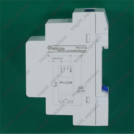 Voltage relay 16A 220V 1 phase 3.5 kW PH-111M photo 2 - 
