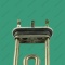 Heating element 2000W/2022W straight hole DRT L205mm Bosch Siemens 267512 IRCA photo 3 - 