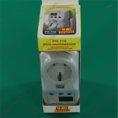 Voltage relay 16A 220V 1 phase 3.5 kW PH-116 photo 2428975