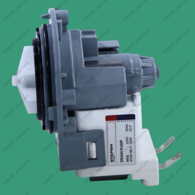 Насос стиральной машины STEPSH 3 винт клеммы назад Bosch Siemens LG SAMSUNG DEXP MIDEA HAIER photo 2398246 Насос стиральной машины STEPSH 3 винт клеммы назад Bosch Siemens LG SAMSUNG DEXP MIDEA HAIER photo 2398246